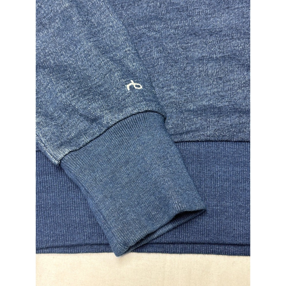 Rag & Bone Standard Issue Sweatshirt Mens XS Blue Cotton Raglan Crewneck Indigo - Picture 5 of 8